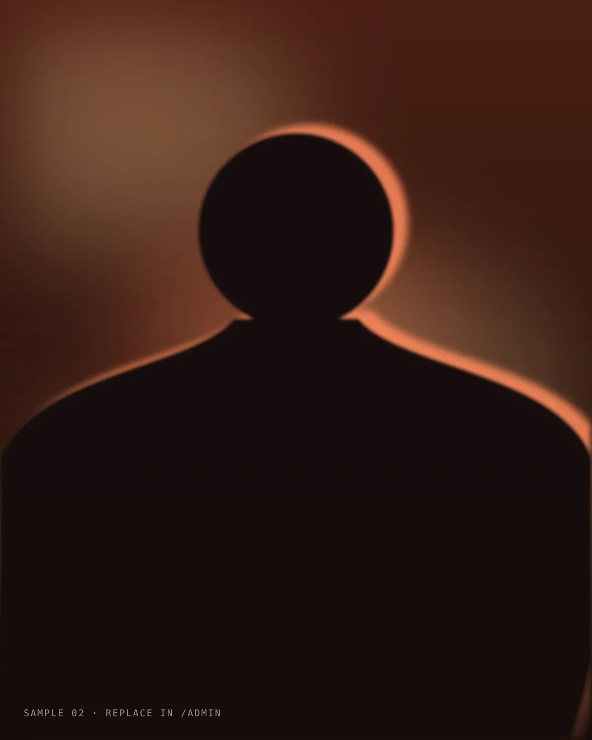 Sample placeholder: ember portrait