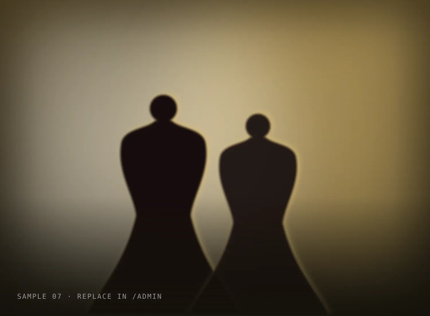 Sample placeholder: two travellers